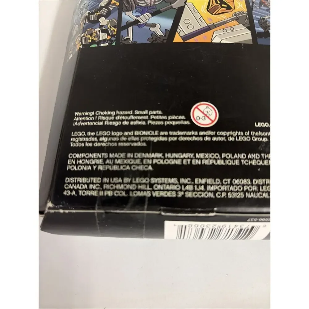 LEGO BIONICLE SKULL BASHER BRAND NEW SEALED IN BOX RETIRED SET 70793